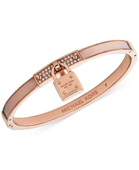 michael kors armkette rose|michael kors bracelet macy's.